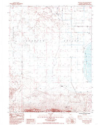preview thumbnail of historical topo map of Churchill County, NV in 1985