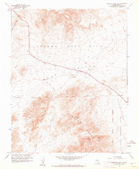 Download a high-resolution, GPS-compatible USGS topo map for Specter Range NW, NV (1962 edition)