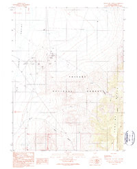 Download a high-resolution, GPS-compatible USGS topo map for Spencer Hot Springs, NV (1990 edition)