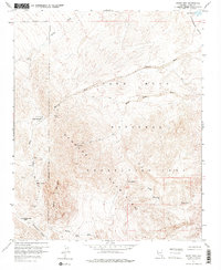 Download a high-resolution, GPS-compatible USGS topo map for Spirit Mtn, NV (1976 edition)