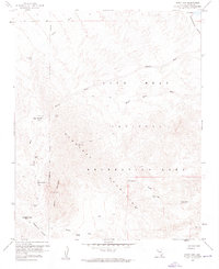 Download a high-resolution, GPS-compatible USGS topo map for Spirit Mtn, NV (1960 edition)