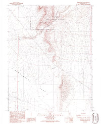Download a high-resolution, GPS-compatible USGS topo map for Springdale NW, NV (1986 edition)