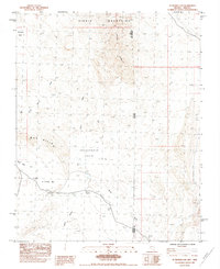 Download a high-resolution, GPS-compatible USGS topo map for St Thomas Gap, NV (1984 edition)
