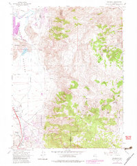 preview thumbnail of historical topo map of Washoe County, NV in 1967