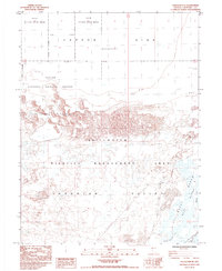 Download a high-resolution, GPS-compatible USGS topo map for Stillwater NE, NV (1985 edition)