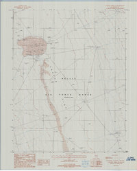 Download a high-resolution, GPS-compatible USGS topo map for Stinking Spring SW, NV (1988 edition)