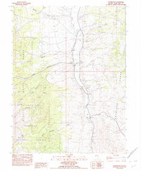 Download a high-resolution, GPS-compatible USGS topo map for Stonehouse, NV (1982 edition)