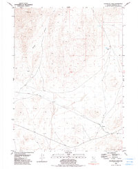 Download a high-resolution, GPS-compatible USGS topo map for Sugarloaf Knob, NV (1991 edition)