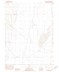 Download a high-resolution, GPS-compatible USGS topo map for Sunshine Well NW, NV (1982 edition)