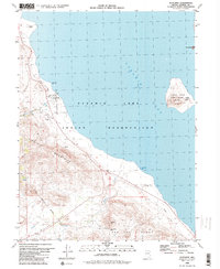 Download a high-resolution, GPS-compatible USGS topo map for Sutcliffe, NV (1980 edition)