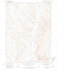 Download a high-resolution, GPS-compatible USGS topo map for Swales Mountain NW, NV (1981 edition)