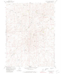 Download a high-resolution, GPS-compatible USGS topo map for Swales Mountain, NV (1980 edition)