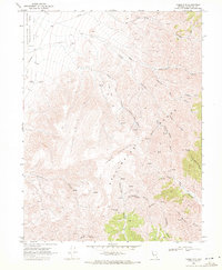 Download a high-resolution, GPS-compatible USGS topo map for Table Mtn, NV (1971 edition)