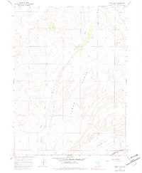 Download a high-resolution, GPS-compatible USGS topo map for Tabor Flats, NV (1982 edition)