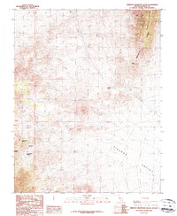 preview thumbnail of historical topo map of Lincoln County, NV in 1987