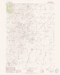 Download a high-resolution, GPS-compatible USGS topo map for Tenabo, NV (1986 edition)