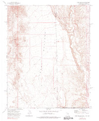 Download a high-resolution, GPS-compatible USGS topo map for Terry Benches, NV (1980 edition)