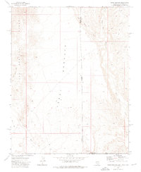Download a high-resolution, GPS-compatible USGS topo map for Terry Benches, NV (1976 edition)