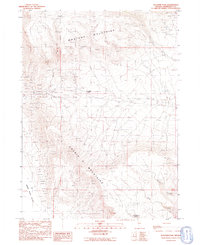 Download a high-resolution, GPS-compatible USGS topo map for Thacker Pass, NV (1991 edition)