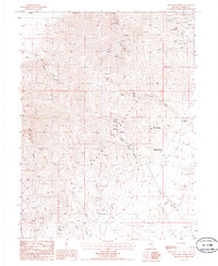 Download a high-resolution, GPS-compatible USGS topo map for Thatcher Spring, NV (1985 edition)