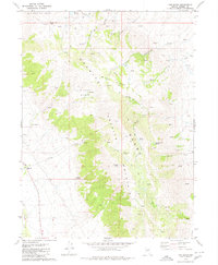 Download a high-resolution, GPS-compatible USGS topo map for The Banjo, NV (1980 edition)