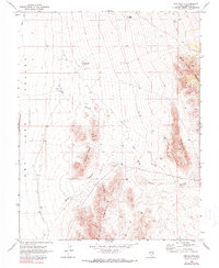 Download a high-resolution, GPS-compatible USGS topo map for The Bluffs, NV (1990 edition)