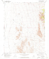 Download a high-resolution, GPS-compatible USGS topo map for The Bluffs, NV (1973 edition)