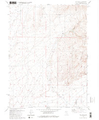 Download a high-resolution, GPS-compatible USGS topo map for The Knolls, NV (1980 edition)