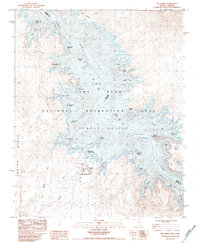 Download a high-resolution, GPS-compatible USGS topo map for The Temple, NV (1984 edition)