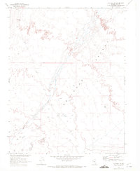 preview thumbnail of historical topo map of Nye County, NV in 1968