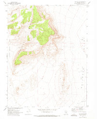 Download a high-resolution, GPS-compatible USGS topo map for The Wall SW, NV (1973 edition)