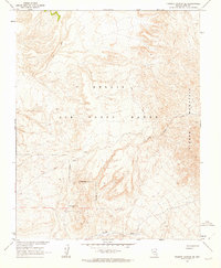 Download a high-resolution, GPS-compatible USGS topo map for Thirsty Canyon SE, NV (1963 edition)