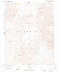 Download a high-resolution, GPS-compatible USGS topo map for Thirsty Canyon SE, NV (1978 edition)