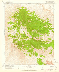 Download a high-resolution, GPS-compatible USGS topo map for Timber Mountain, NV (1962 edition)