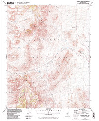 Download a high-resolution, GPS-compatible USGS topo map for Tippipah Spring, NV (1987 edition)