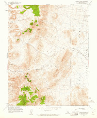 Download a high-resolution, GPS-compatible USGS topo map for Tippipah Spring, NV (1961 edition)