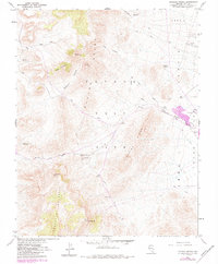 Download a high-resolution, GPS-compatible USGS topo map for Tippipah Spring, NV (1984 edition)
