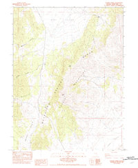 Download a high-resolution, GPS-compatible USGS topo map for Tognini Spring, NV (1982 edition)
