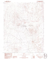 Download a high-resolution, GPS-compatible USGS topo map for Tolicha Peak NE, NV (1986 edition)