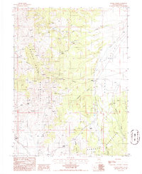Download a high-resolution, GPS-compatible USGS topo map for Tonkin Summit, NV (1986 edition)