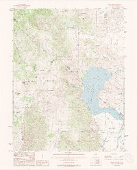 Download a high-resolution, GPS-compatible USGS topo map for Topaz Lake, NV (1989 edition)