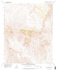 Download a high-resolution, GPS-compatible USGS topo map for Topopah Spring NW, NV (1975 edition)