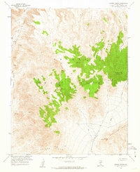 Download a high-resolution, GPS-compatible USGS topo map for Topopah Spring, NV (1962 edition)