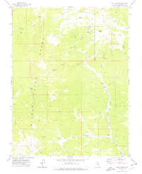 Download a high-resolution, GPS-compatible USGS topo map for Trail Canyon, NV (1977 edition)