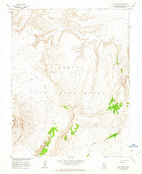 Download a high-resolution, GPS-compatible USGS topo map for Trail Ridge, NV (1964 edition)