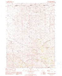Download a high-resolution, GPS-compatible USGS topo map for Trident Peak, NV (1990 edition)