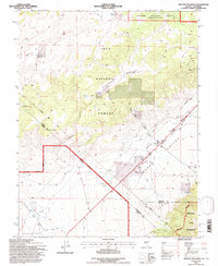Download a high-resolution, GPS-compatible USGS topo map for Truman Meadows, NV (1997 edition)