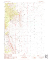 Download a high-resolution, GPS-compatible USGS topo map for Tule Dam Spring, NV (1987 edition)