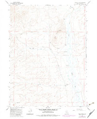 Download a high-resolution, GPS-compatible USGS topo map for Twin Buttes, NV (1983 edition)