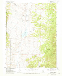 Download a high-resolution, GPS-compatible USGS topo map for Upper Fish Lake, NV (1973 edition)